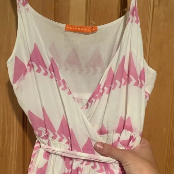 OLIPHANT Tuckernuck Pomona midi wrap dress - Picture 3 of 9